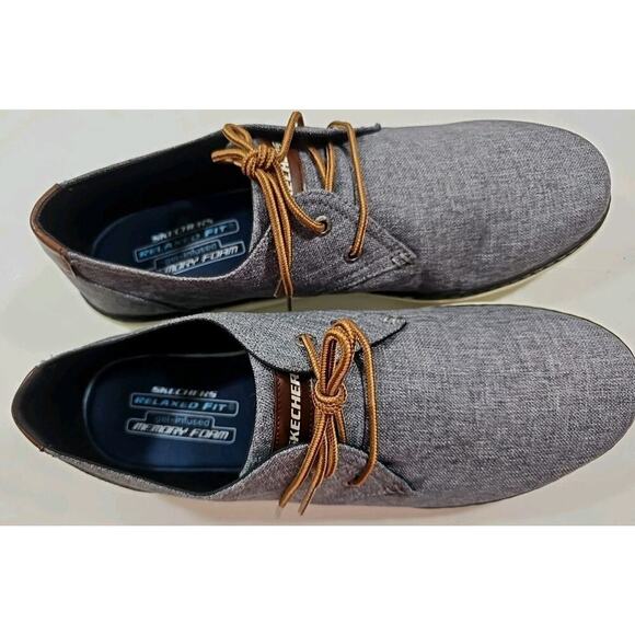 SKECHERS ~Men's Size 14~ 64925 Relaxed Fit Gel Infused Memory Foam Casual Shoes. - Picture 15 of 15